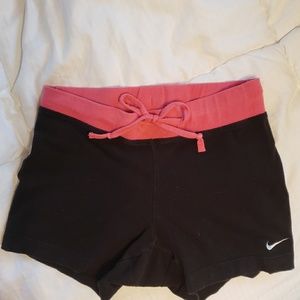 ❌SOLD❌Nike Spandex Athletic Shorts Pink/Black XS